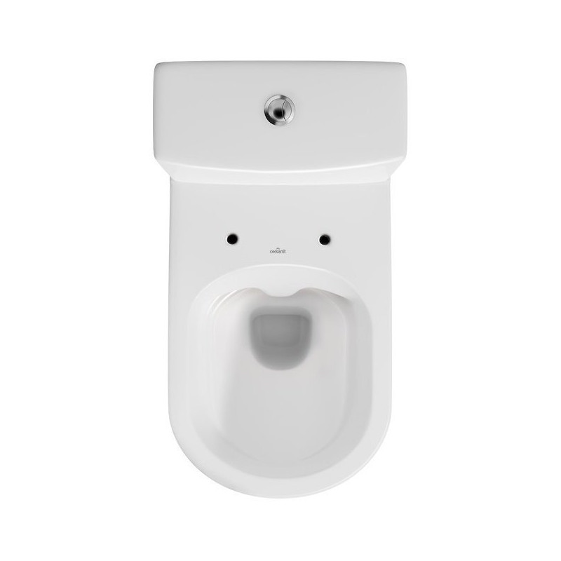 Nowoczesna Miska WC Cersanit City CleanOn z Wolnoopadającą Deską - Biały Połysk