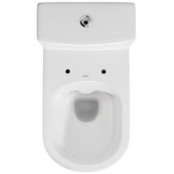 Cersanit CITY WC Kompakt CLEANON z Deską Slim, Bezrantowy i Spokojnie Opadający