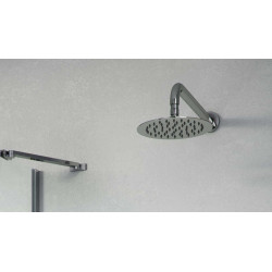 Głowica prysznicowa 20 cm okrągła slim,  chrom