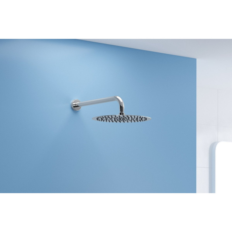 Głowica prysznicowa 30 cm okrągła slim,  chrom