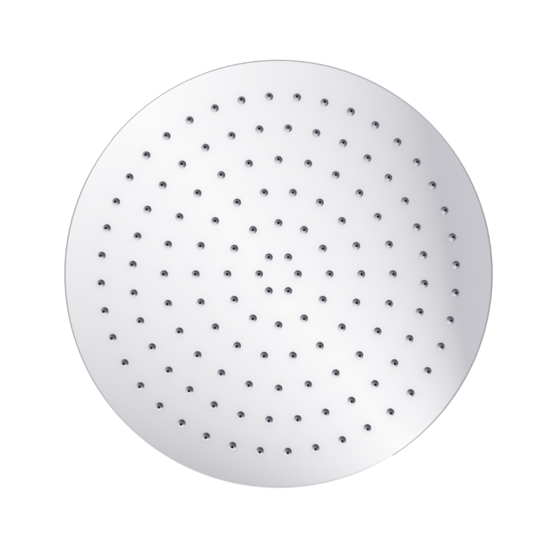 Głowica prysznicowa 40 cm okrągła slim,  chrom
