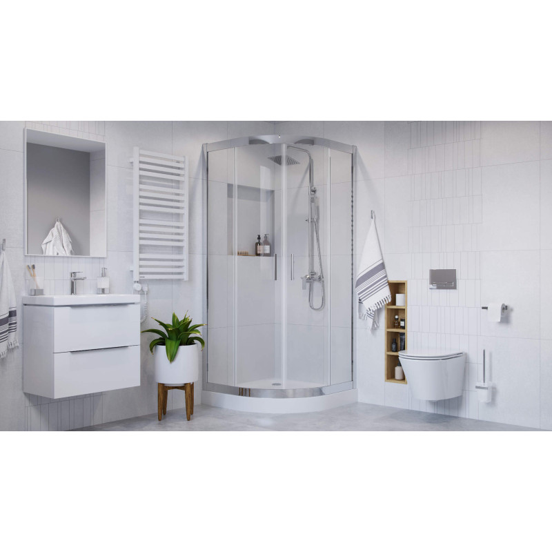 Riko haczyk pojedynczy, chrom