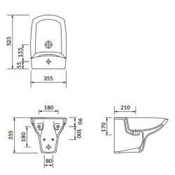 Idealny Bidet Wiszący CERSANIT CARINA – Nowoczesny, Prostokątny Design!