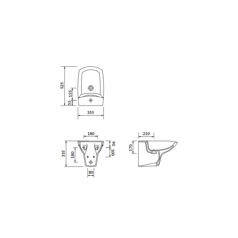 Idealny Bidet Wiszący CERSANIT CARINA – Nowoczesny, Prostokątny Design!