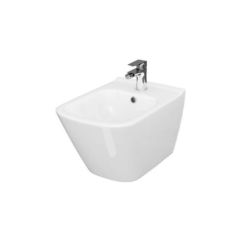 Nowoczesny bidet wiszący CITY CERSANIT - prostokątny design, elegancja i funkcjonalność!