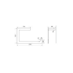 Stylowy Wieszak na Ręczniki RIKO - Elegancka Organizacja Łazienki