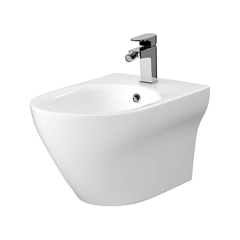 Elegancki bidet CERSANIT LARGA OVAL - Nowoczesność i komfort w Twojej łazience!