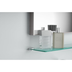 Elegancka Półka Szklana RIKO 52 cm - Nowoczesny Design do Twojego Domu!