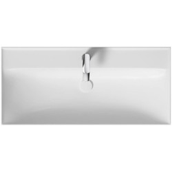 Elegancka Szafka LARGA 100 z Umywalką i Chromowanym Uchwyt S932-076