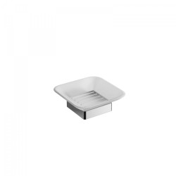 Elegancka Szklana Mydelniczka RIKO - Stylowy Akcent do Twojej Łazienki