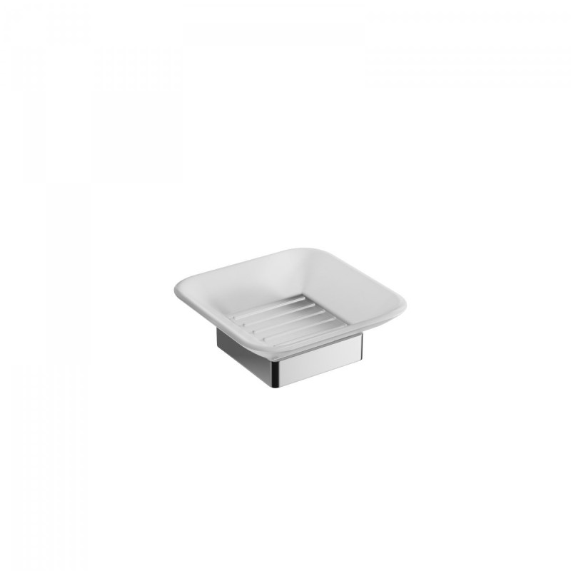 Elegancka Szklana Mydelniczka RIKO - Stylowy Akcent do Twojej Łazienki