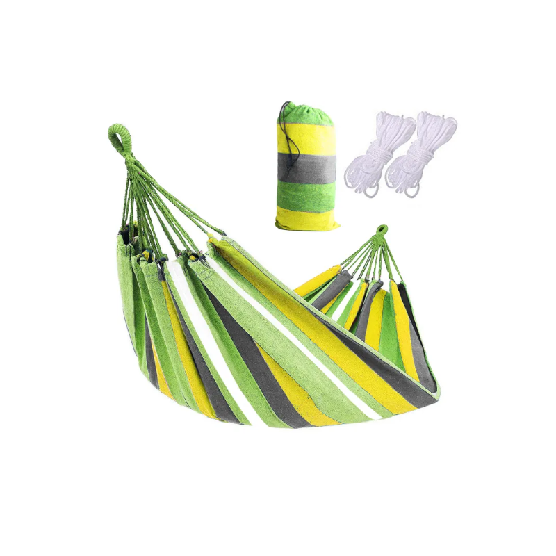 Zielony Hamak Relaksujący HK-01 - Twój Prywatny Azyl na Świeżym Powietrzu!