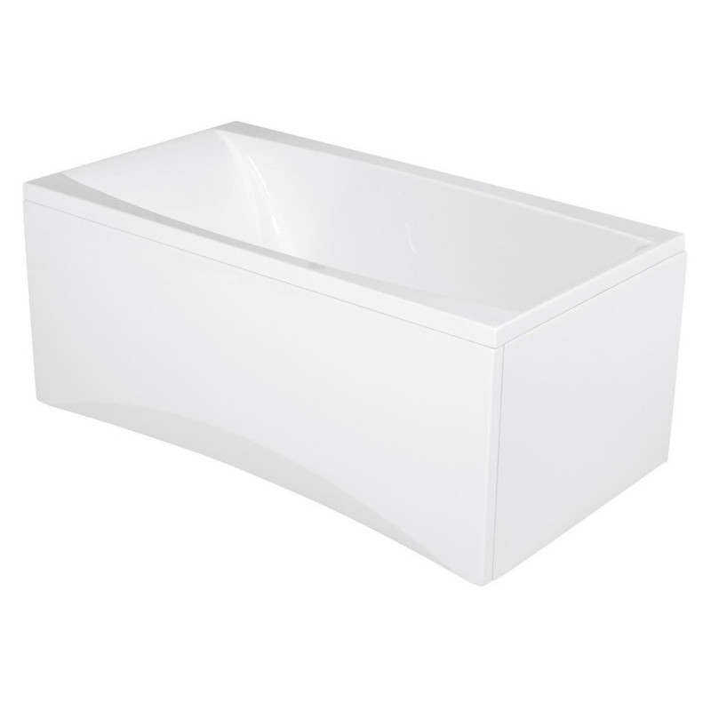 Elegancka wanna prostokątna Cersanit VIRGO 140 x 75 cm – Komfort i styl dla Twojej łazienki