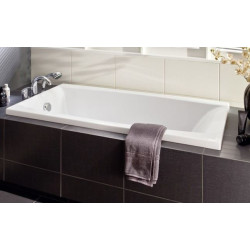 Elegancka wanna prostokątna Cersanit VIRGO 140 x 75 cm – Komfort i styl dla Twojej łazienki