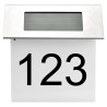 Stylowy Solarowy Numer Domu LED REA GA1049B - Nowoczesne Oświetlenie Adresu