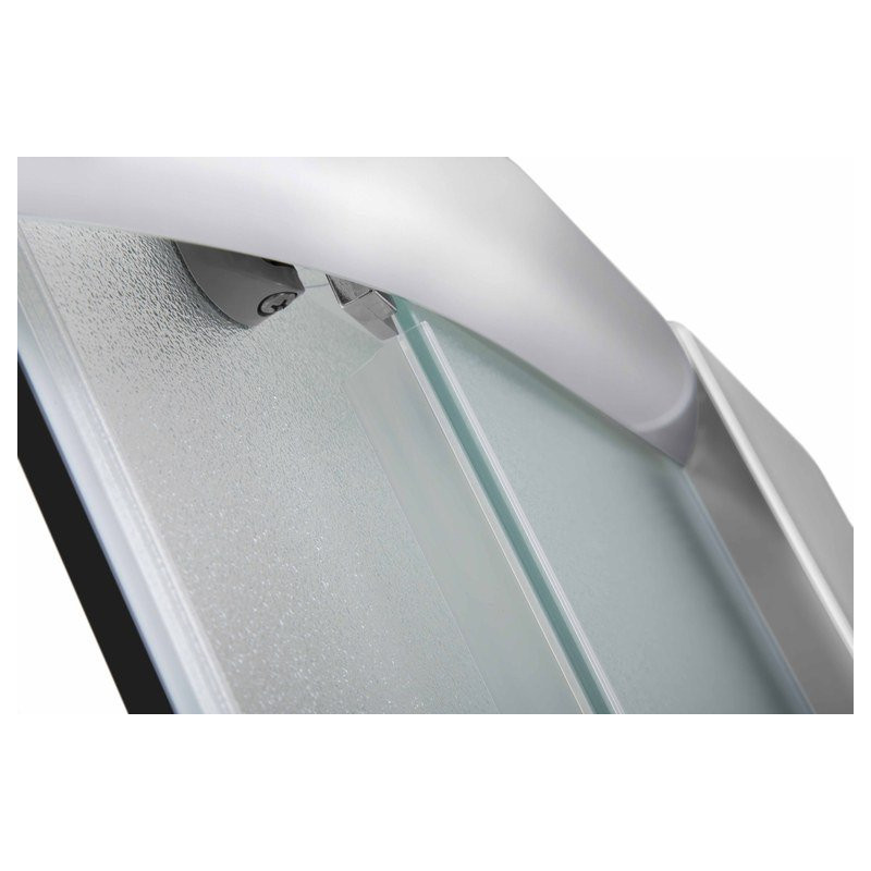 Kabina Prysznicowa Marbella 90x90 cm - Elegancki Design z Mrożonym Szkłem