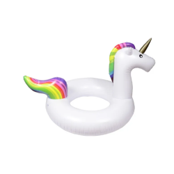 Dmuchany Materac Jednorożec 120x175 cm - Magiczna Przygoda na Wodzie!