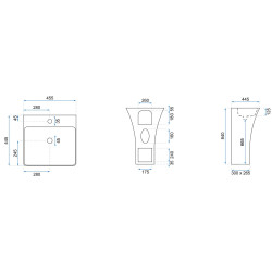 Luksusowa Umywalka ADA Wolnostojąca - Styl i Elegancja w Twojej Łazience