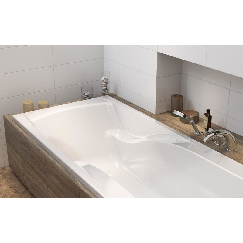 Elegancka Wanna ZEN 170x85 cm od Cersanit - Relaks i Komfort w Twojej Łazience