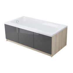 Cersanit SMART wanna prostokątna prawa 160x80 cm – idealne dopasowanie do Twojej łazienki!