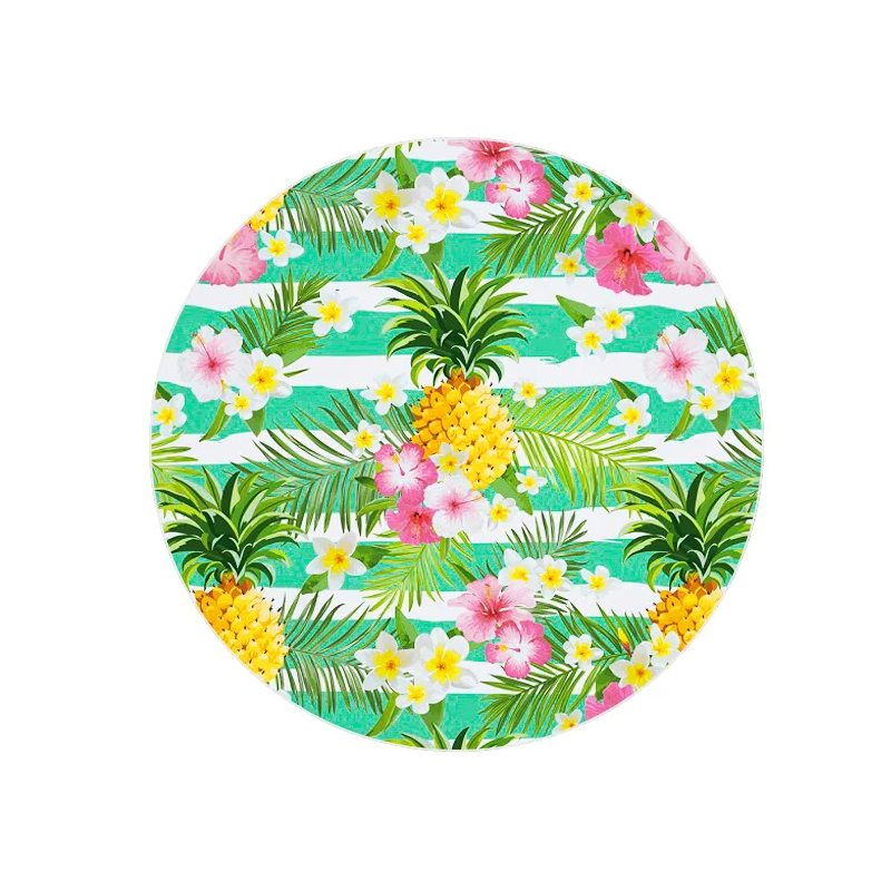 Ręcznik Plażowy Ananasowy 150 cm - Idealny na Lato!