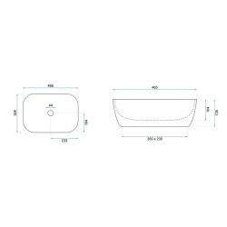Stylowa Umywalka Nablatowa BELINDA – Elegancja w Twojej Łazience!
