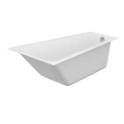 Ekskluzywna Wanna Asymetryczna Lewa CREA 160x100 cm od Cersanit