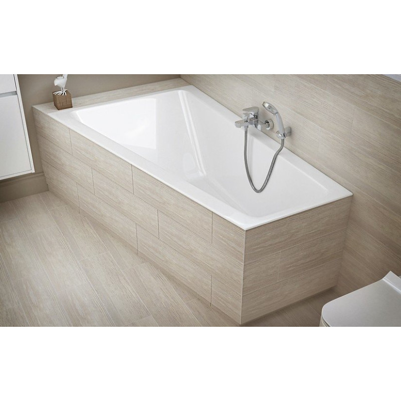 [Super Oferta] Wanna Asymetryczna Prawa CREA Cersanit 160x100 cm – Nowoczesny Design!