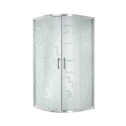 Ekskluzywna Kabina Prysznicowa Marbella 90 z Unikalnym Szkłem Geo - Edycja Limitowana