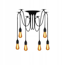 Żyrandol Pająk 6-ramienny JDL-01 - Nowoczesne Oświetlenie dla Twojego Wnętrza
