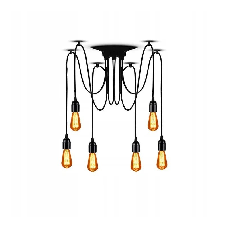 Żyrandol Pająk 6-ramienny JDL-01 - Nowoczesne Oświetlenie dla Twojego Wnętrza