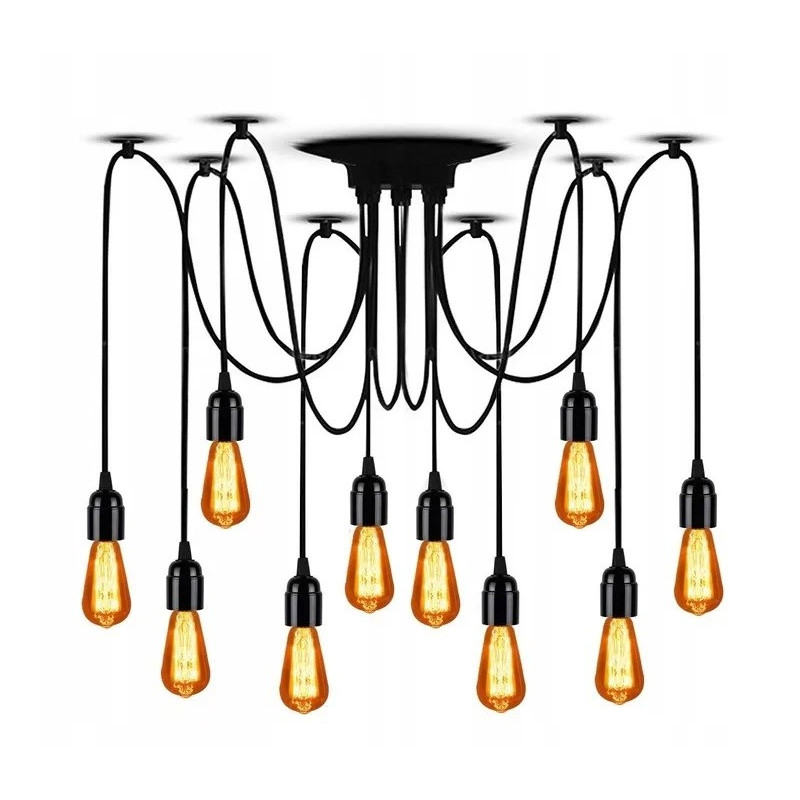 Zachwycająca Lampa Wisząca SPIDER 10 o Nowoczesnym Designie - Idealna do Twojego Wnętrza!