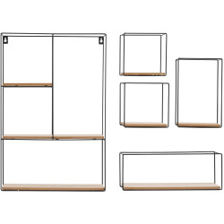 Stylowa Półka Loftowa 60x40cm - Industrialny Design dla Twojego Wnętrza