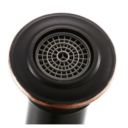 Stylowa Bateria Łazienkowa Vintage Czarna Przecierana - Elegancja w Twojej Łazience