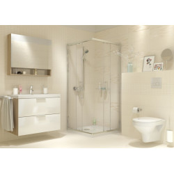 Kwadratowy Brodzik Komfort CERSANIT Tako 80x80 – Idealne Rozwiązanie do Łazienki!