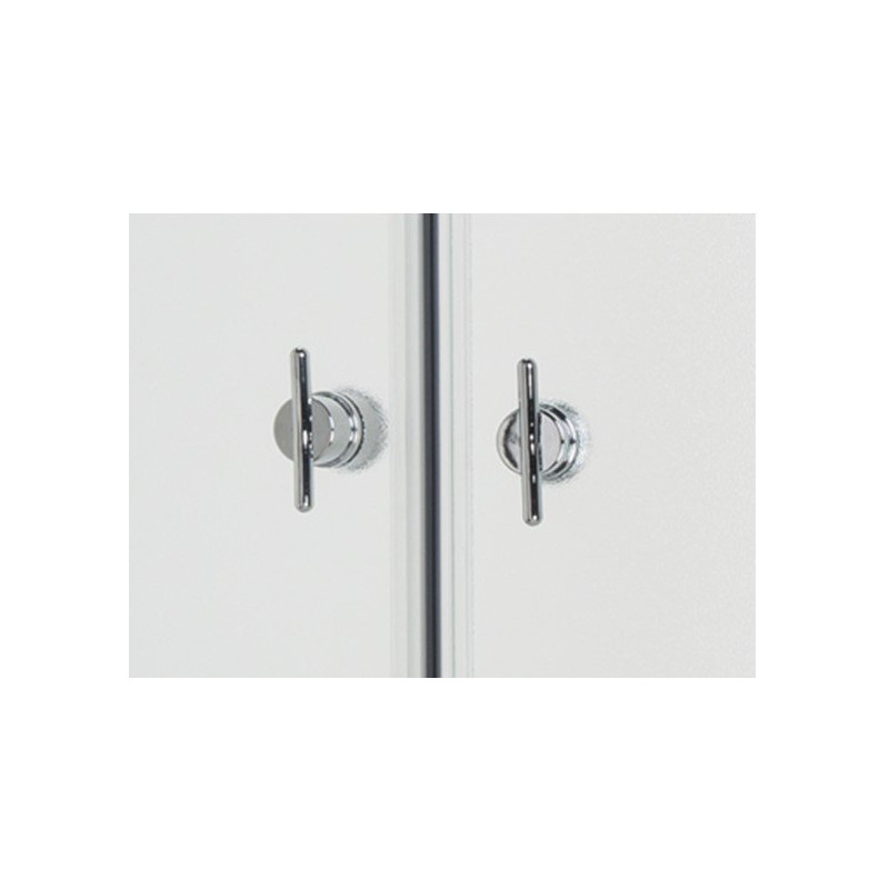 Stylowa Kabina Prysznicowa Arizona 80 z Mrożonym Szkłem - Luksus do Twojej Łazienki