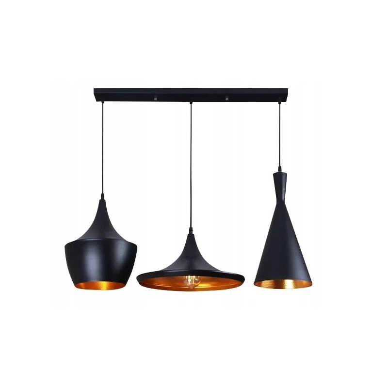 Nowoczesna Lampa Costa Zestaw Czarny - Stylowy Dodatek do Twojego Wnętrza