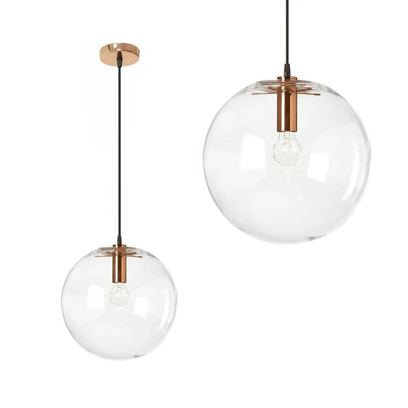 Elegancka Lampa LASSI 20cm ROSE GOLD – Styl i Blask W każdym Wnętrzu