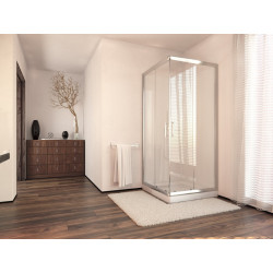 Elegancka Kabina Prysznicowa Nevada 80 z Przezroczystym Szkłem - Nowoczesny Design