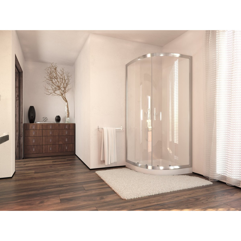 Ekskluzywna Kabina Prysznicowa Arizona 90 - Przejrzystość i Styl w Twojej Łazience
