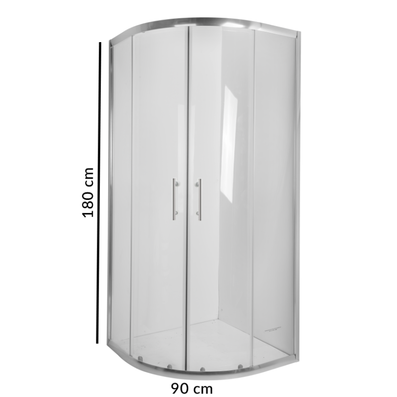 Ekskluzywna Kabina Prysznicowa Arizona 90 - Przejrzystość i Styl w Twojej Łazience