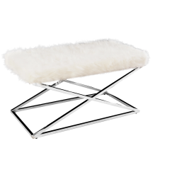 Ława Designerska BC-1518-1 Biała - Elegancja i Styl dla Twojego Wnętrza