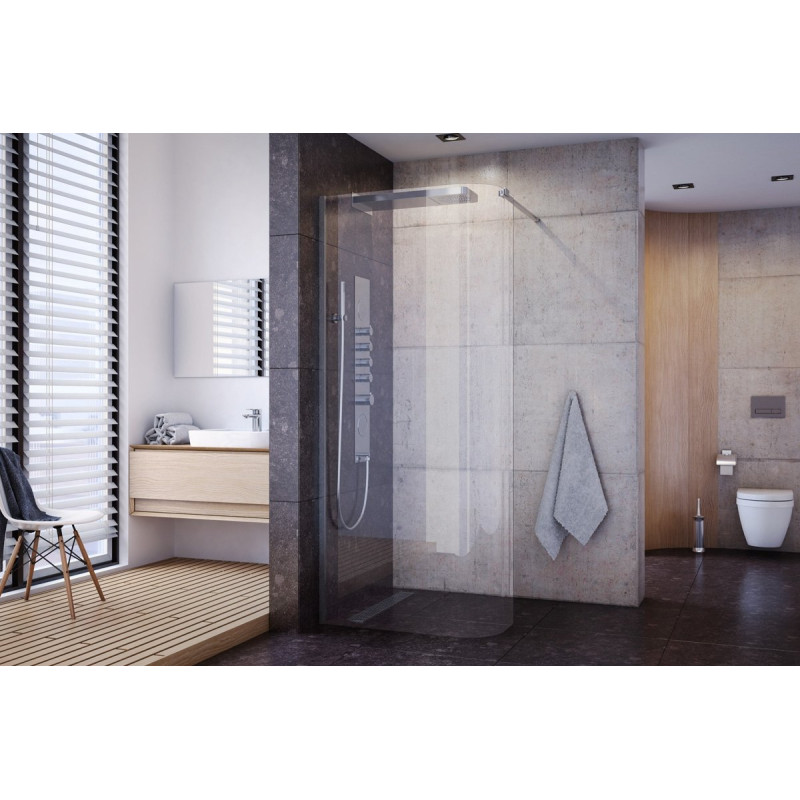 Elegancka Ścianka Prysznicowa Walk-In 85x200 cm - Nowoczesny Design dla Twojej Łazienki