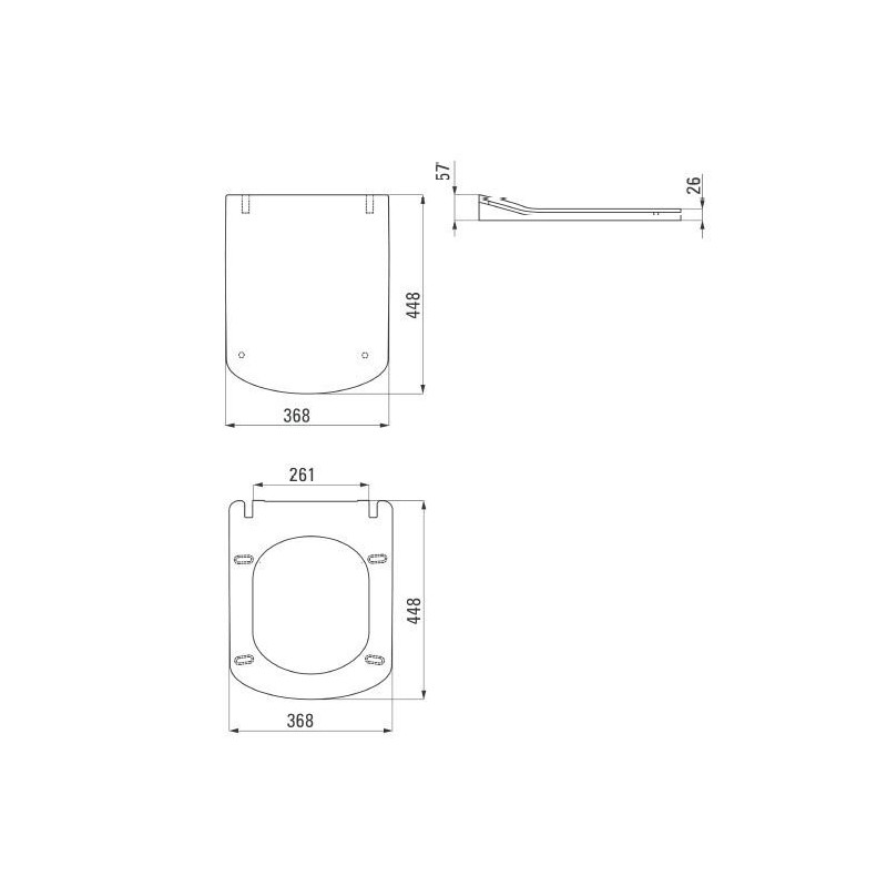 Deska WC Anemon SLIM z Wolnym Opadem - Komfort i Nowoczesny Design