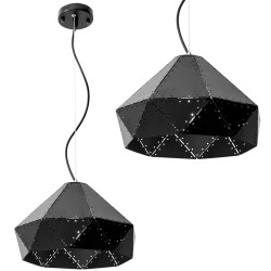 Stylowa Lampa APP236-1CP w Głębokiej Czerni - Elegancja Twojego Wnętrza