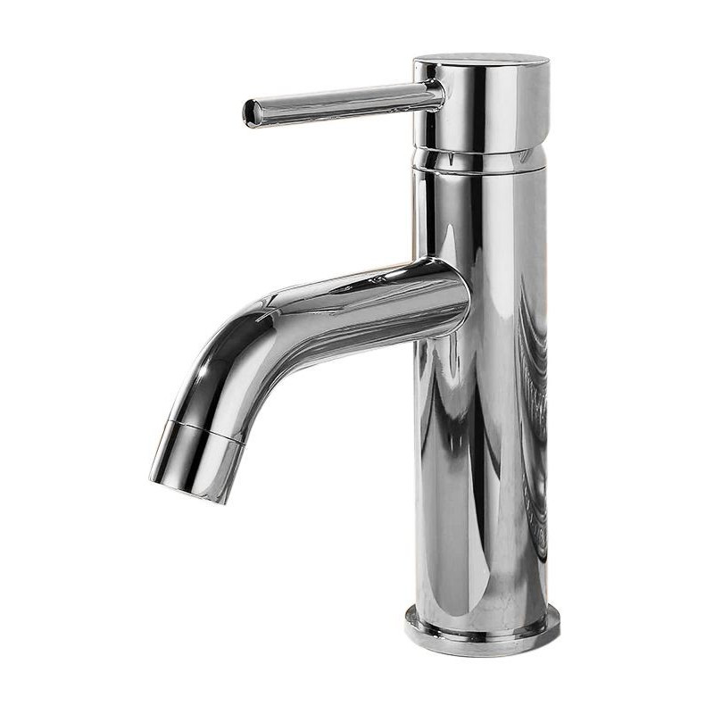 Elegancka Bateria Łazienkowa Lungo Chrom – Niska, Idealna do Umylwaki