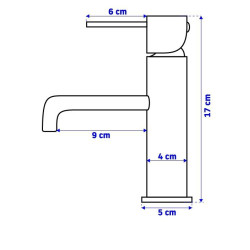Stylowa bateria umywalkowa Lungo czarna - elegancja i nowoczesność w Twojej łazience