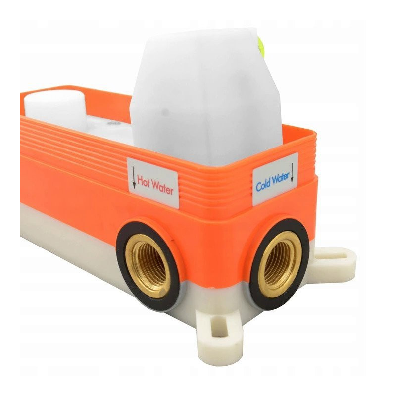 Nowoczesny Zestaw Prysznicowy Podtynkowy LUNGO Czarny z Boxem - Styl i Funkcjonalność!