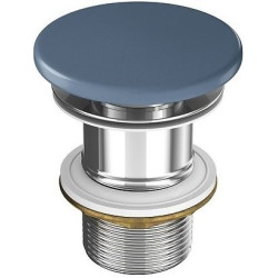 Ekskluzywna umywalka nablatowa Larga 50x38 cm, niebieski mat