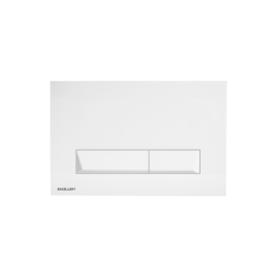 Platto przycisk spłukujący do stelaża podtynkowego WC Shiro 2.0, biały połysk